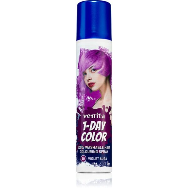 Venita 1-Day Color spray colorat pentru păr culoare No. 10 - Violet Aura 50 ml-ro