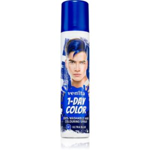 Venita 1-Day Color spray colorat pentru păr culoare No. 12 - Ultra Blue 50 ml-Țena