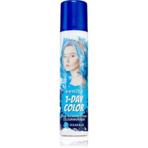 Venita 1-Day Color spray colorat pentru păr culoare No. 2 - Ocean Blue 50 ml-ro