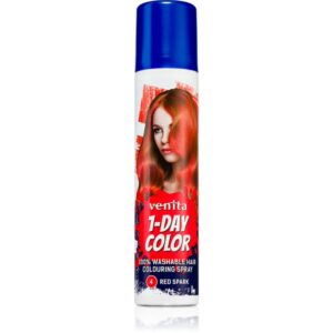 Venita 1-Day Color spray colorat pentru păr culoare No. 4 - Red Spark 50 ml-ro