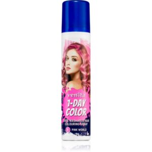 Venita 1-Day Color spray colorat pentru păr culoare No. 8 - Pink World 50 ml-ro