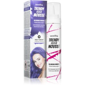 Venita Trendy Color Mousse vopsea de par sub forma de spuma fără amoniac culoare No. 40 - Violet Fantasy 75 ml-ro