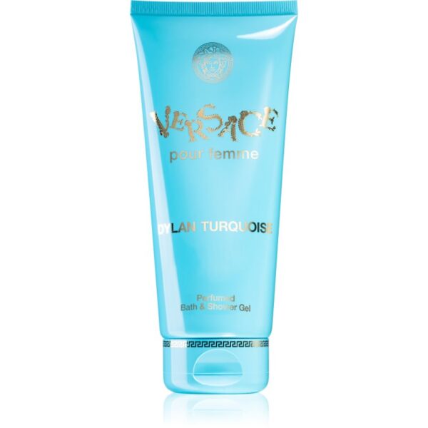 Versace Dylan Turquoise Pour Femme gel de dus si baie pentru femei 200 ml-ro