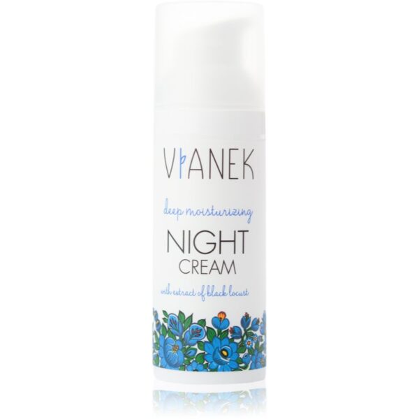 Vianek Moisturising crema de noapte intensiva pentru piele uscata spre sensibila 50 ml-Țena