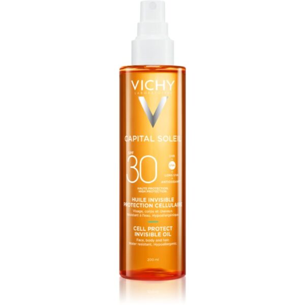 Vichy Capital Soleil Cell Protect Invisible Oil ulei protector SPF 30 200 ml-ro