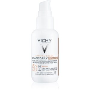Vichy Capital Soleil Daily SPF50+ fluid protector tonifiant pentru față SPF 50+ culoare Medium 40 ml-ro