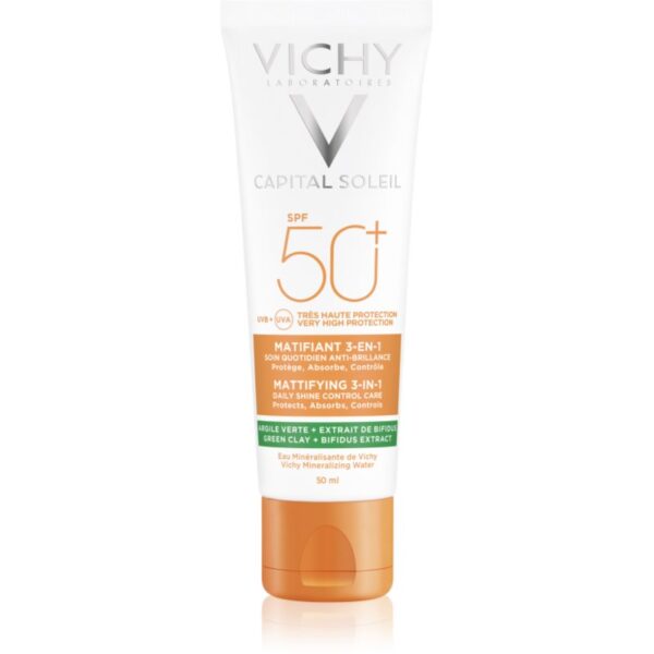 Vichy Capital Soleil Mattifying 3-in-1 crema pentru fata