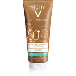 Vichy Capital Soleil Solar Eco-Designed Milk lapte protector SPF 50+ 200 ml-Țena