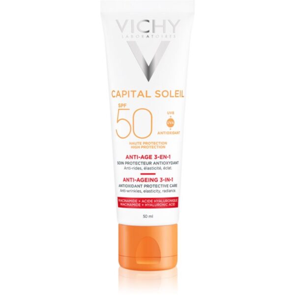 Vichy Capital Soleil crema protectoare impotriva imbatranirii pielii SPF 50 50 ml-ro