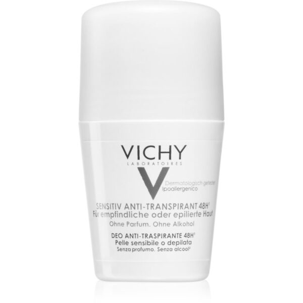 Vichy Deodorant 48h Deodorant roll-on pentru piele sensibila si iritata 50 g-ro