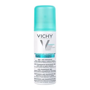 Vichy Deodorant 48h spray anti-perspirant impotriva petelor albe si galbene 125 ml-Țena