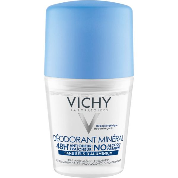 Vichy Deodorant deodorant roll-on cu particule de minerale 48 de ore 50 ml-Țena