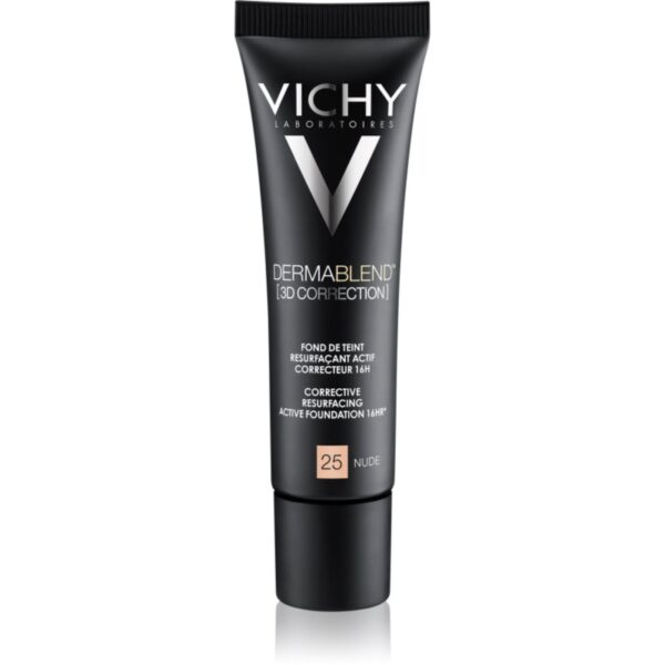 Vichy Dermablend 3D Correction Corecție pentru netezirea machiajului SPF 25 culoare 25 Nude  30 ml-ro
