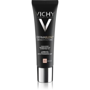 Vichy Dermablend 3D Correction Corecție pentru netezirea machiajului SPF 25 culoare 30 Beige 30 ml-Țena