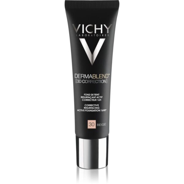 Vichy Dermablend 3D Correction Corecție pentru netezirea machiajului SPF 25 culoare 30 Beige 30 ml-Țena