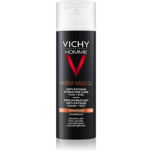 Vichy Homme Hydra-Mag C tratament de hidratare împotriva semnelor de oboseală pe zona feței și a ochilor 50 ml-ro