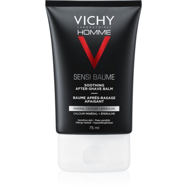 Vichy Homme Sensi-Baume balsam după bărbierit pentru piele sensibilă 75 ml-ro