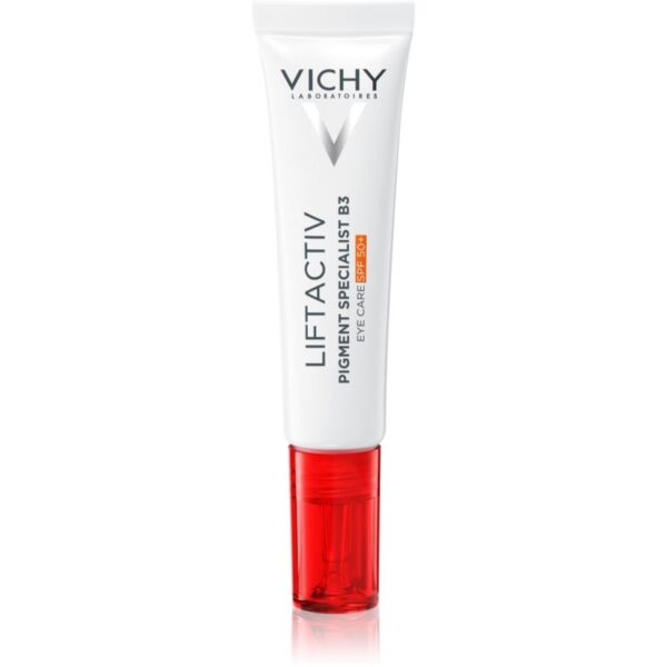 Vichy Liftactiv Pigment Specialist B3 crema de ochi impotriva pungilor de sub ochi SPF 50+ 15 ml-Țena