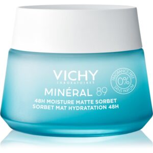 Vichy Minéral 89 Moisture Matte Sorbet cremă sorbet pentru ten gras și mixt fără parfum 50 ml-Țena