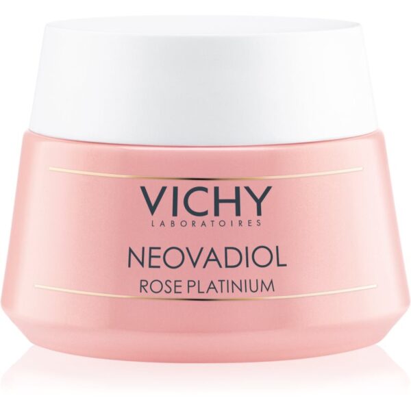 Vichy Neovadiol Rose Platinium crema de zi hranitoare si pentru stralucire pentru ten matur 50 ml-Țena
