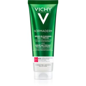 Vichy Normaderm Cleansing demachiant cu efect de peenling cu acid salicilic 125 ml-Țena