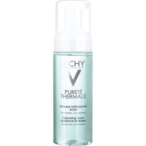 Vichy Pureté Thermale spuma de curatat pentru o piele mai luminoasa 150 ml-Țena
