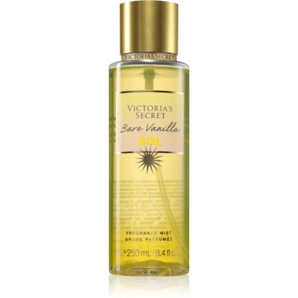 Victoria's Secret Bare Vanilla Sol spray pentru corp pentru femei 250 ml-Țena