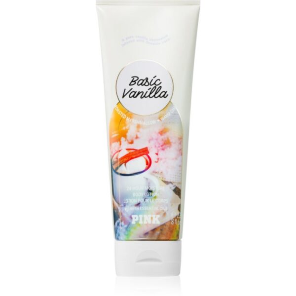 Victoria's Secret PINK Basic Vanilla lapte de corp pentru femei 236 ml-Țena