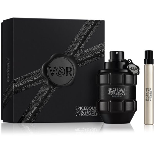 Viktor & Rolf Spicebomb Dark Leather set cadou pentru bărbați-Țena