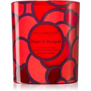 Vila Hermanos 70ths Year Poppy & Marigold lumânare parfumată 200 g-ro