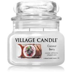Village Candle Coconut Berry lumânare parfumată 262 g-Țena