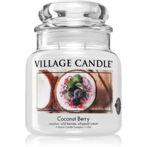 Village Candle Coconut Berry lumânare parfumată 396 g-Țena