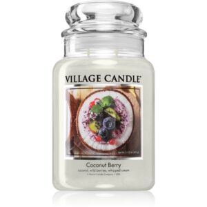 Village Candle Coconut Berry lumânare parfumată 602 g-Țena