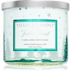 Village Candle Festive Forest lumânare parfumată 396 g-ro