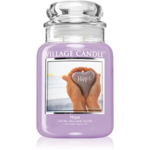 Village Candle Hope lumânare parfumată (Glass Lid) 602 g-Țena