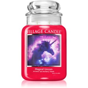 Village Candle Magical Unicorn lumânare parfumată (Glass Lid) 602 g-ro
