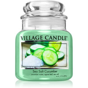 Village Candle Sea Salt Cucumber lumânare parfumată 389 g-Țena