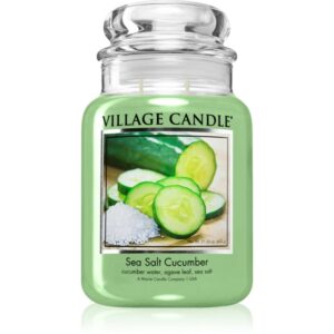 Village Candle Sea Salt Cucumber lumânare parfumată 602 g-Țena