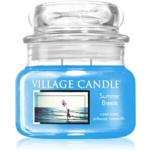 Village Candle Summer Breeze lumânare parfumată  (Glass Lid) 262 g-ro