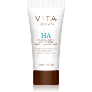Vita Liberata Face Tanning Moisturiser with Hyaluronic Acid crema de fata hidratanta cu efect autobronzant 50 ml-Țena