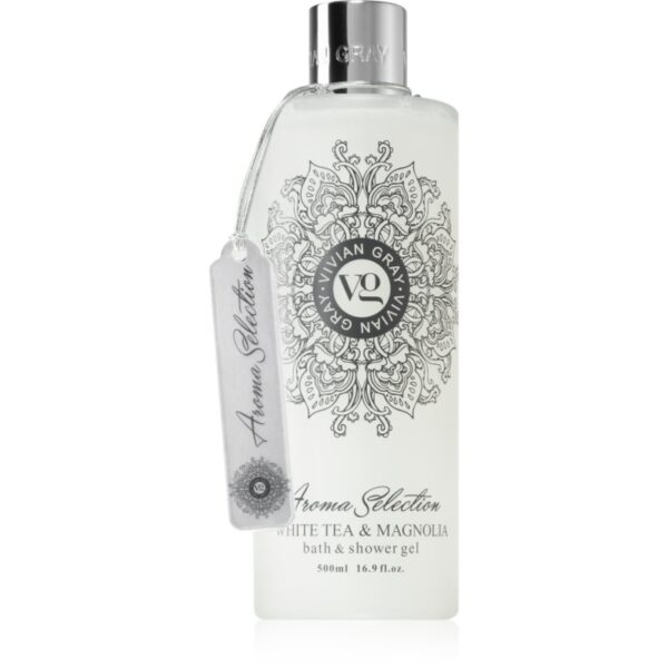 Vivian Gray Aroma Selection White Tea & Magnolia gel de dus si baie 500 ml-ro