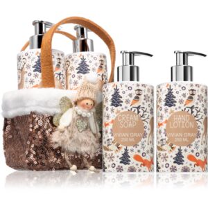 Vivian Gray Bronze Fairy Ylang & Vanilla set cadou de Crăciun 2x250 ml-Țena