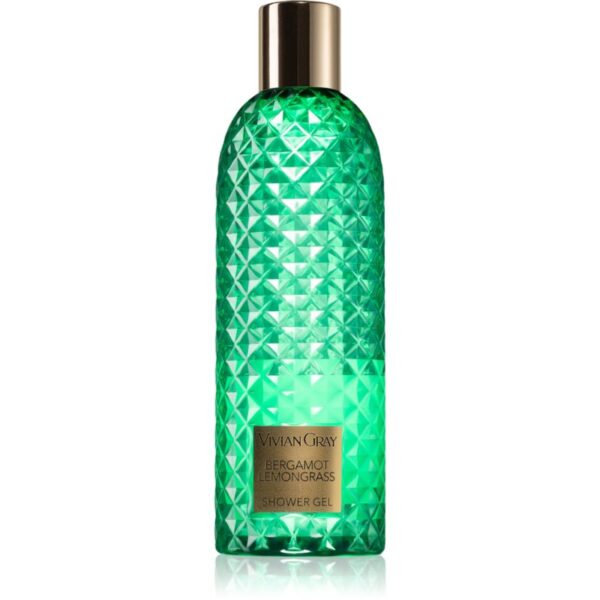 Vivian Gray Gemstone Bergamot & Lemongras gel de dus revigorant 300 ml-Țena