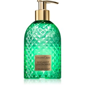 Vivian Gray Gemstone Bergamot & Lemongras sapun crema 300 ml-Țena