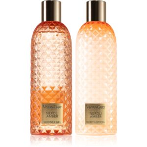 Vivian Gray Gemstone Neroli & Amber set cadou cu efect de hidratare-ro