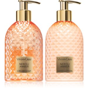 Vivian Gray Gemstone Neroli & Amber set cadou de maini-ro