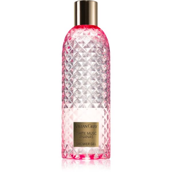 Vivian Gray Gemstone White Musc & Ananas gel de dus racoritor 300 ml-Țena