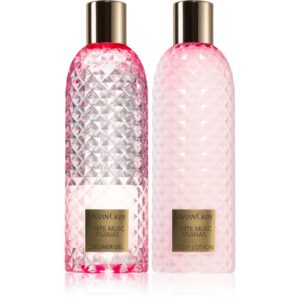Vivian Gray Gemstone White Musc & Ananas set cadou pentru corp 2x300 ml-Țena