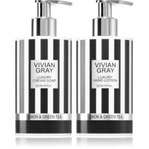 Vivian Gray Lemon & Green Tea set cadou de maini 2x250 ml-Țena