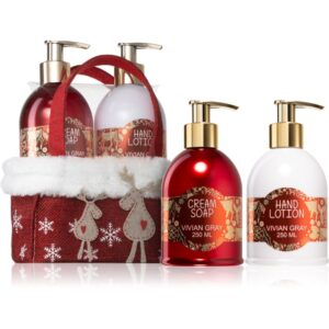 Vivian Gray Red Christmas set cadou de maini-Țena